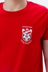 Футболка красная Эмблема (на спине 44)