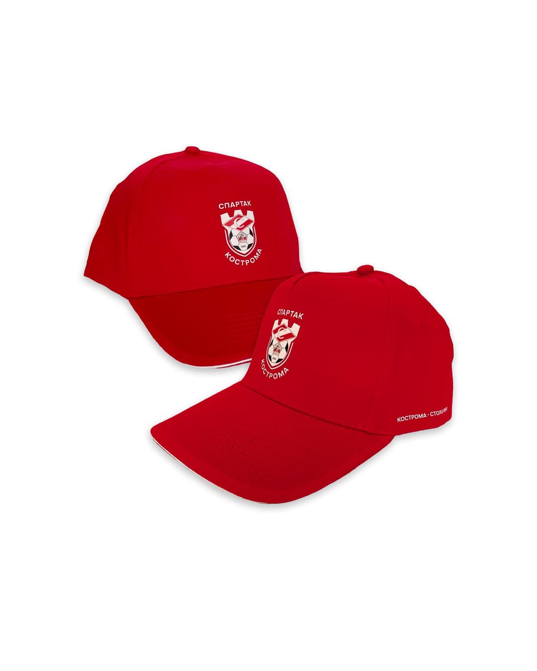 Бейсболка красная эмблема
